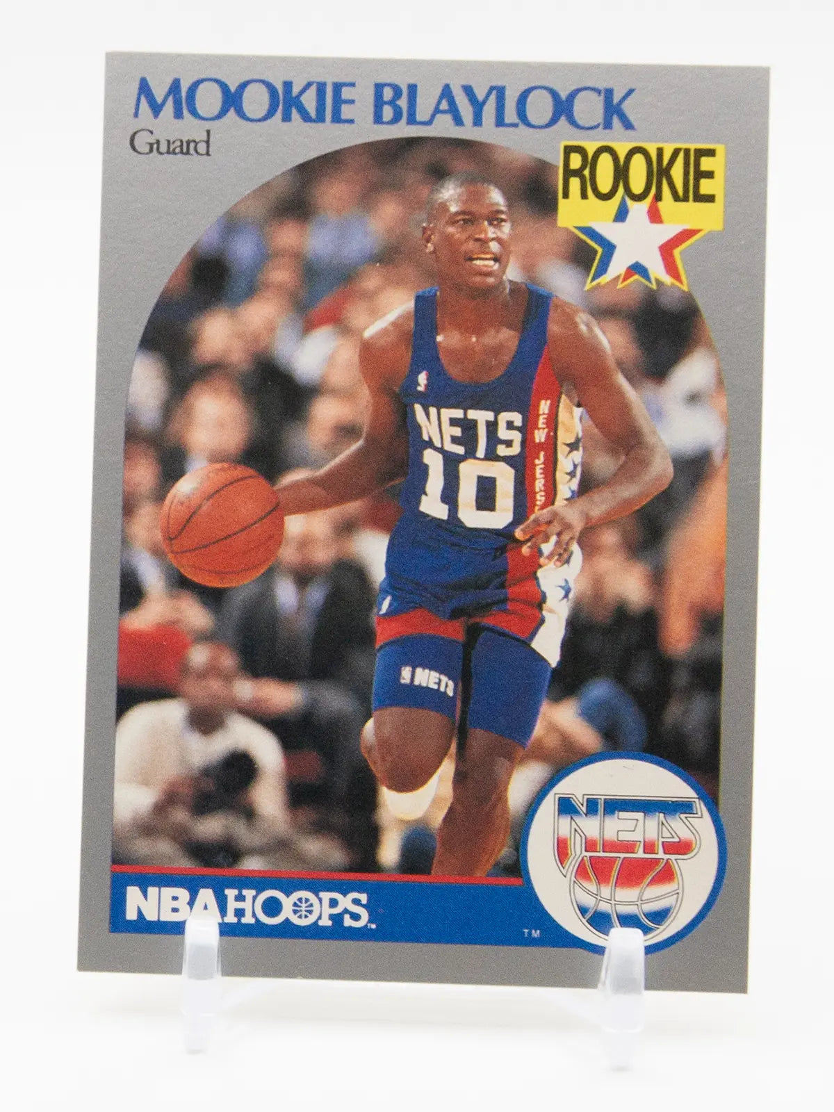 Mookie Blaylock Nets NBA Hoops Rookie 1989-90 #193