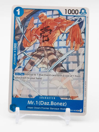 Mr.1 (Daz.Bonez) 2023 One Piece Paramount War #OP02-063