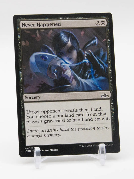 Never Happened 2018 MTG Guilds of Ravnica #080/259