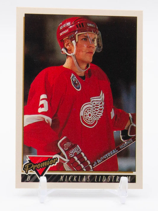 Nicklas Lidstrom Red Wings O-Pee-Chee Premier 1993-94 #19