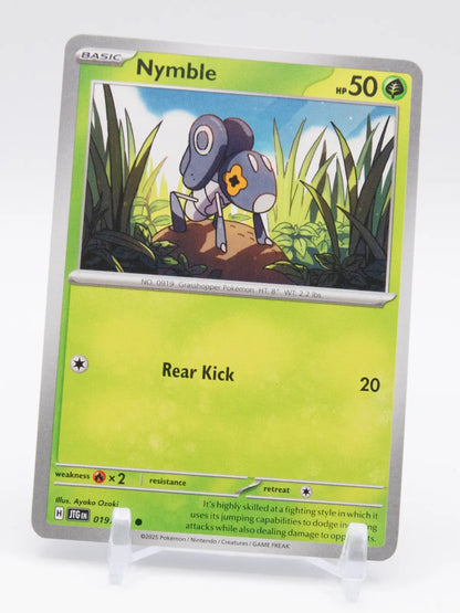 Nymble 2025 Pokémon Journey Together #019/159