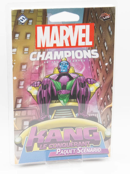 Paquet neuf scellé Marvel Champions Kang Le Conquérant