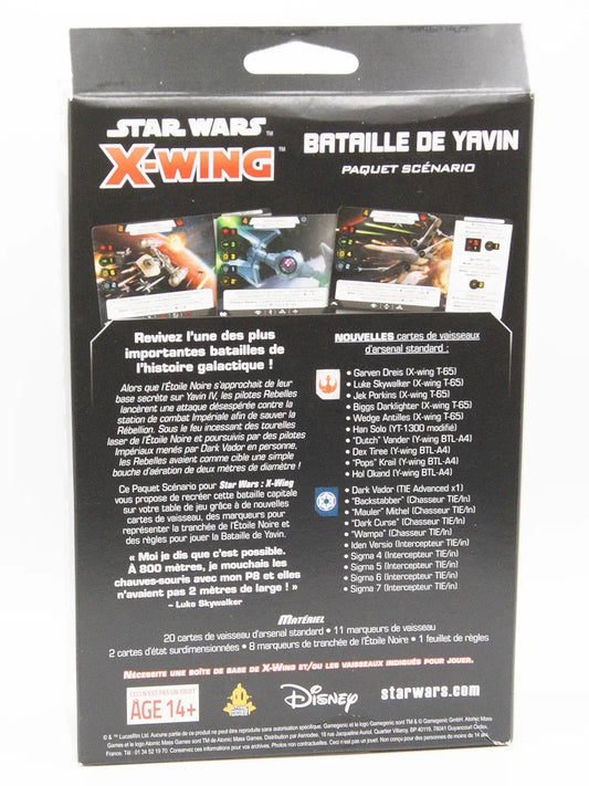 Paquet neuf Star Wars X-Wing Bataille de Yavin