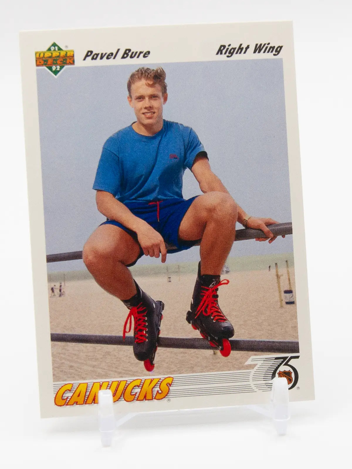 Pavel Bure Canucks Upper Deck 1991-92 Rookie #54
