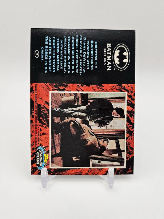 The Penguin Batman Returns Topps Stadium Club 1992 #2