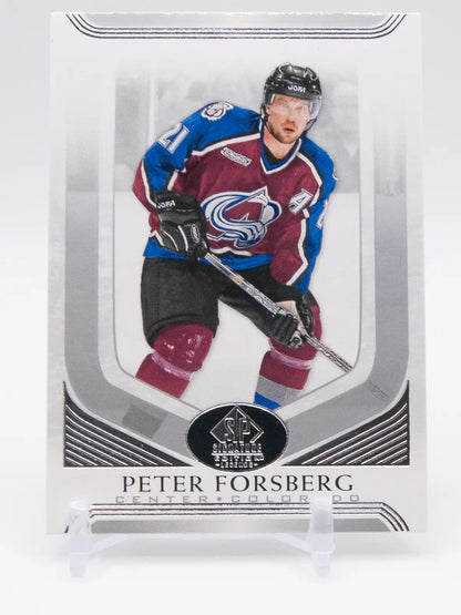 Peter Forsberg Avalanche Upper Deck SP Signature 2020-21 #310