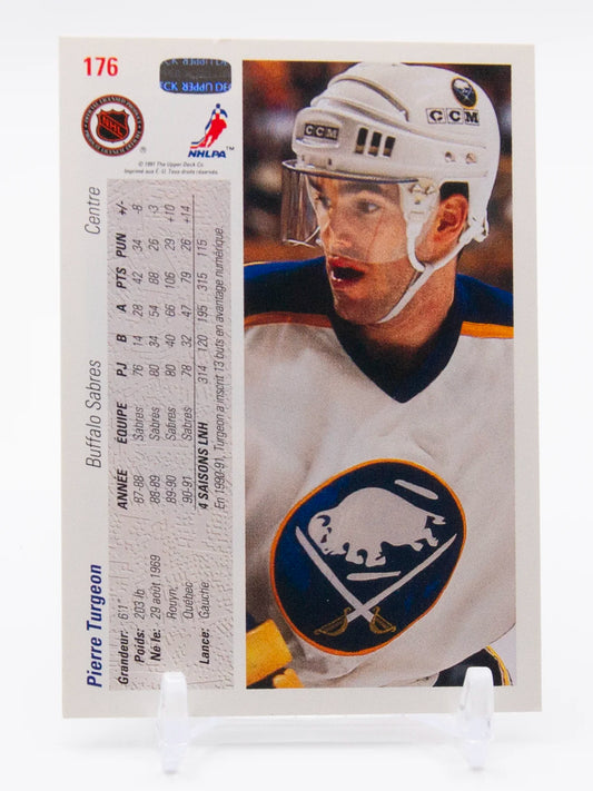 Pierre Turgeon Sabres Upper Deck 1991-92 #176