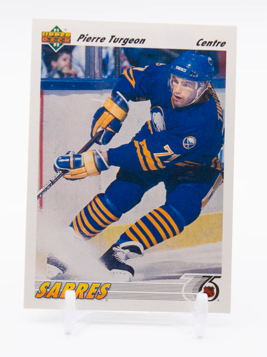 Pierre Turgeon Sabres Upper Deck 1991-92 #176