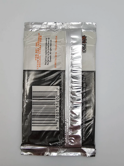 Paquet neuf scellé Pro Set Platinum II 1992