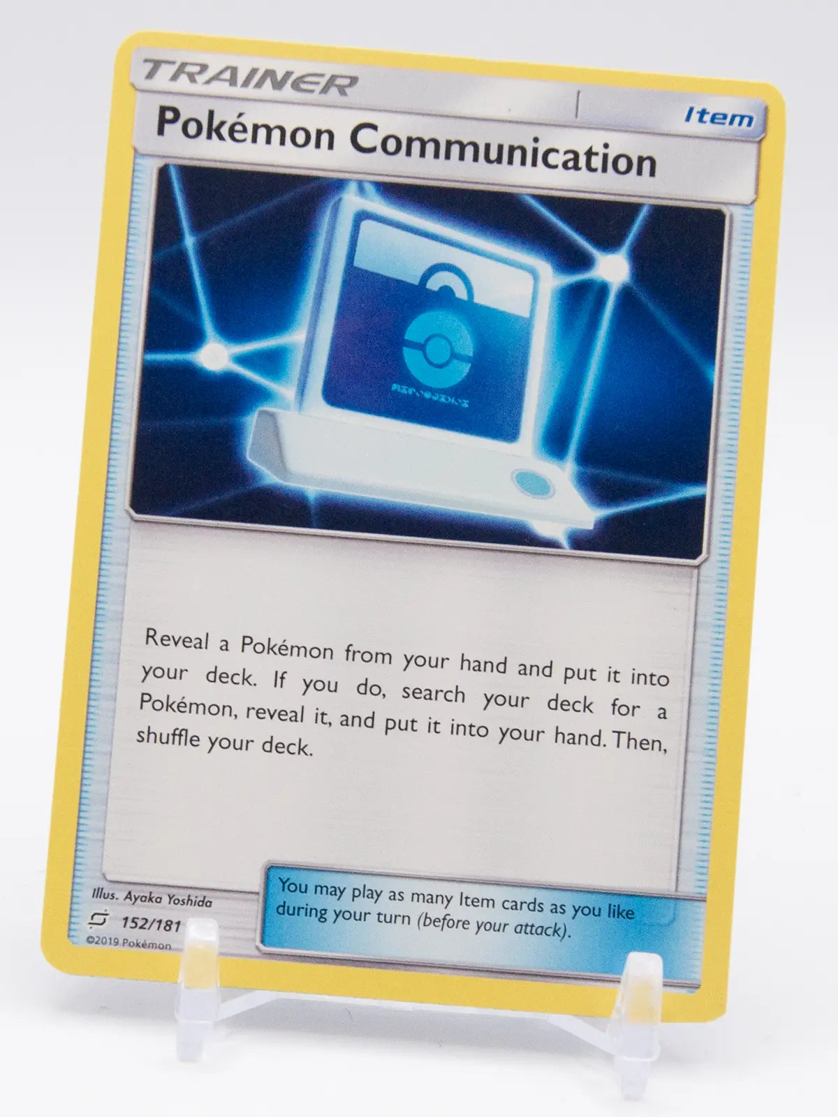 Pokémon Communication 2019 Pokémon Team Up #152/181