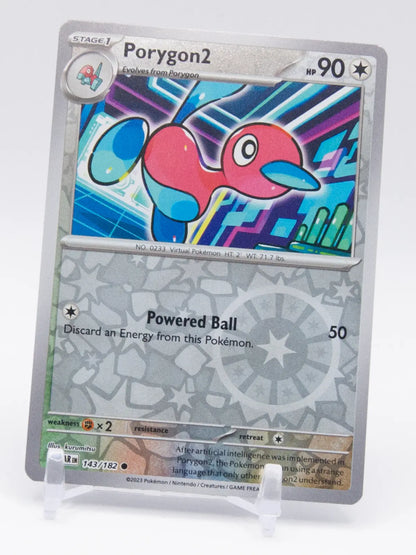 Porygon2 2023 Pokémon Paradox Rift #143/182 (Reverse Holo)