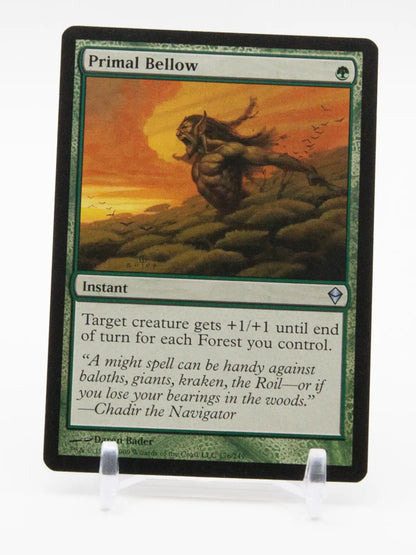 Primal Bellow 2009 MTG Zendikar #176/249