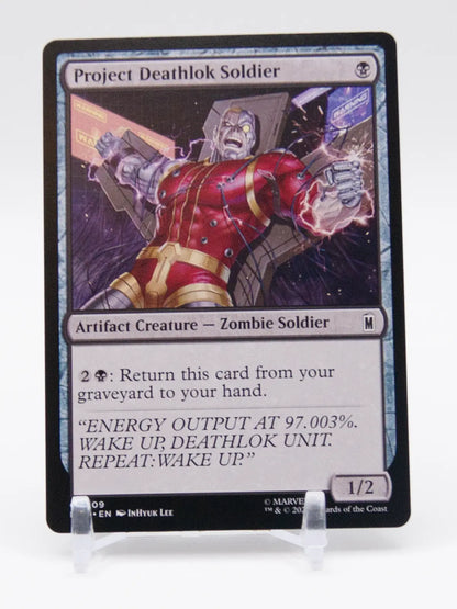 Project Deathlok Soldier 2026 MTG Marvel Super Heroes #109