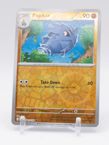 Pupitar 2025 Pokémon Journey Together #081/159 (Reverse Holo)