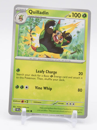 Quilladin 2026 Pokémon Chaos Rising #006/086