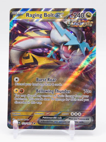 Raging Bolt ex 2024 Pokémon Temporal Forces #123/162 (Holo)