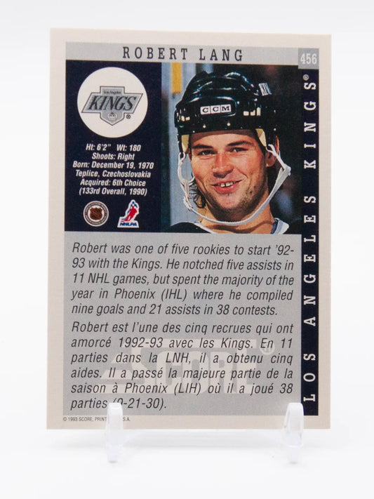 Robert Lang Kings Top Rookie 1993-94 #456