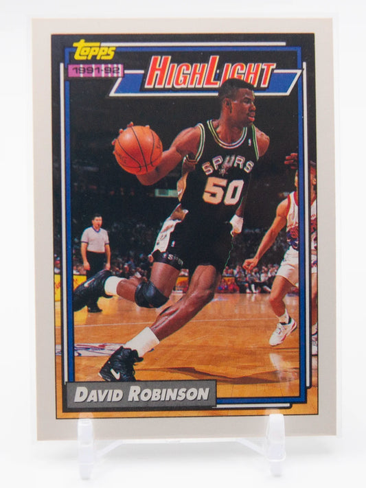 David Robinson Spurs Topps 1991-92 #4