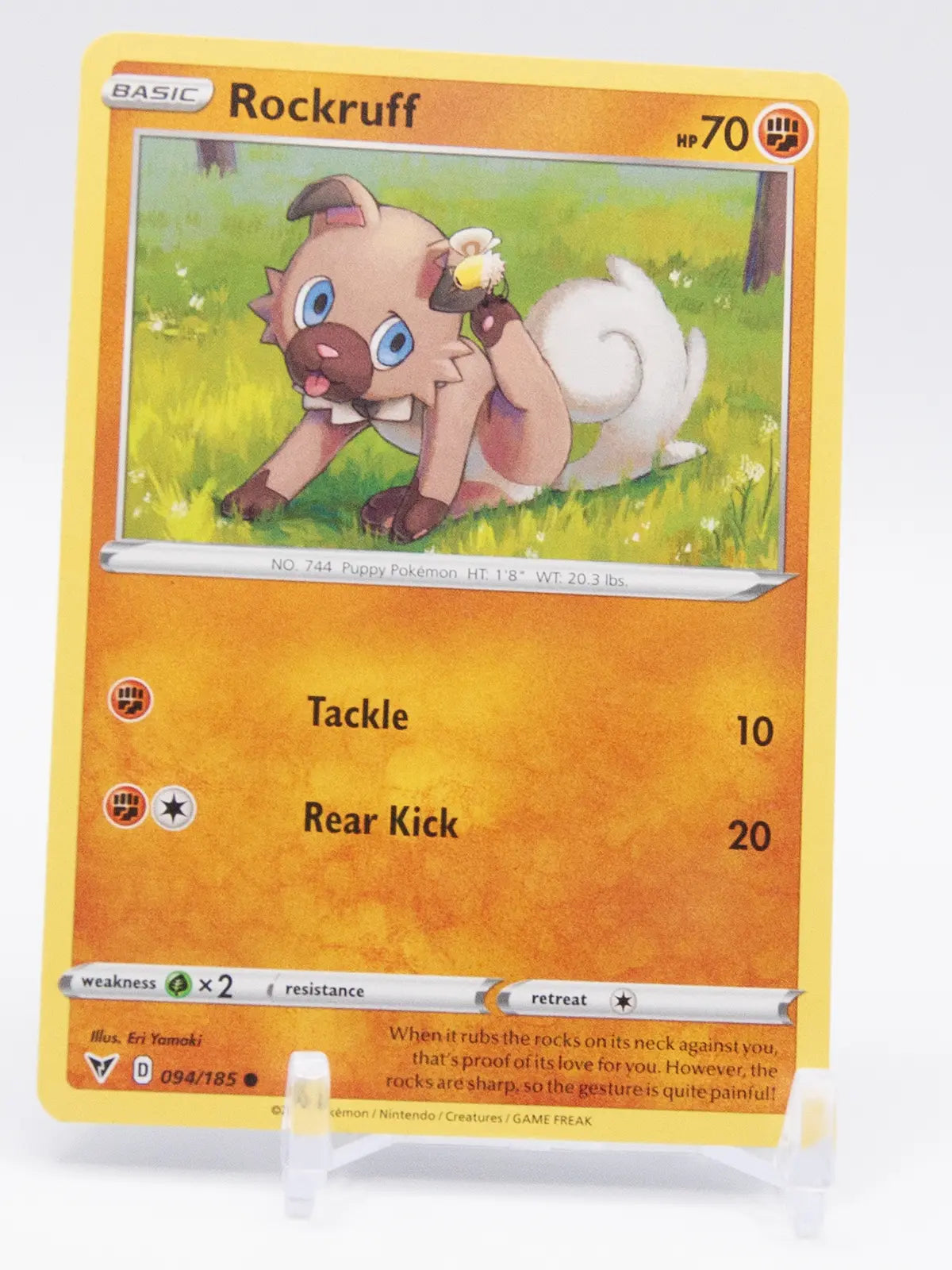 Rockruff 2020 Pokémon Vivid Voltage #094/185