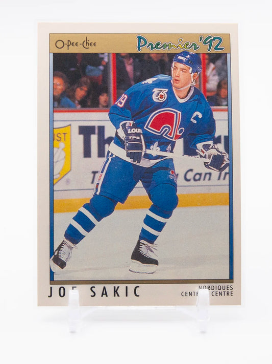 Joe Sakic Nordiques O-Pee-Chee Premier 1991-92 #70