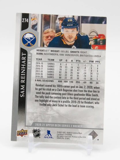 Sam Reinhart Sabres Upper Deck 2020‑21 #274