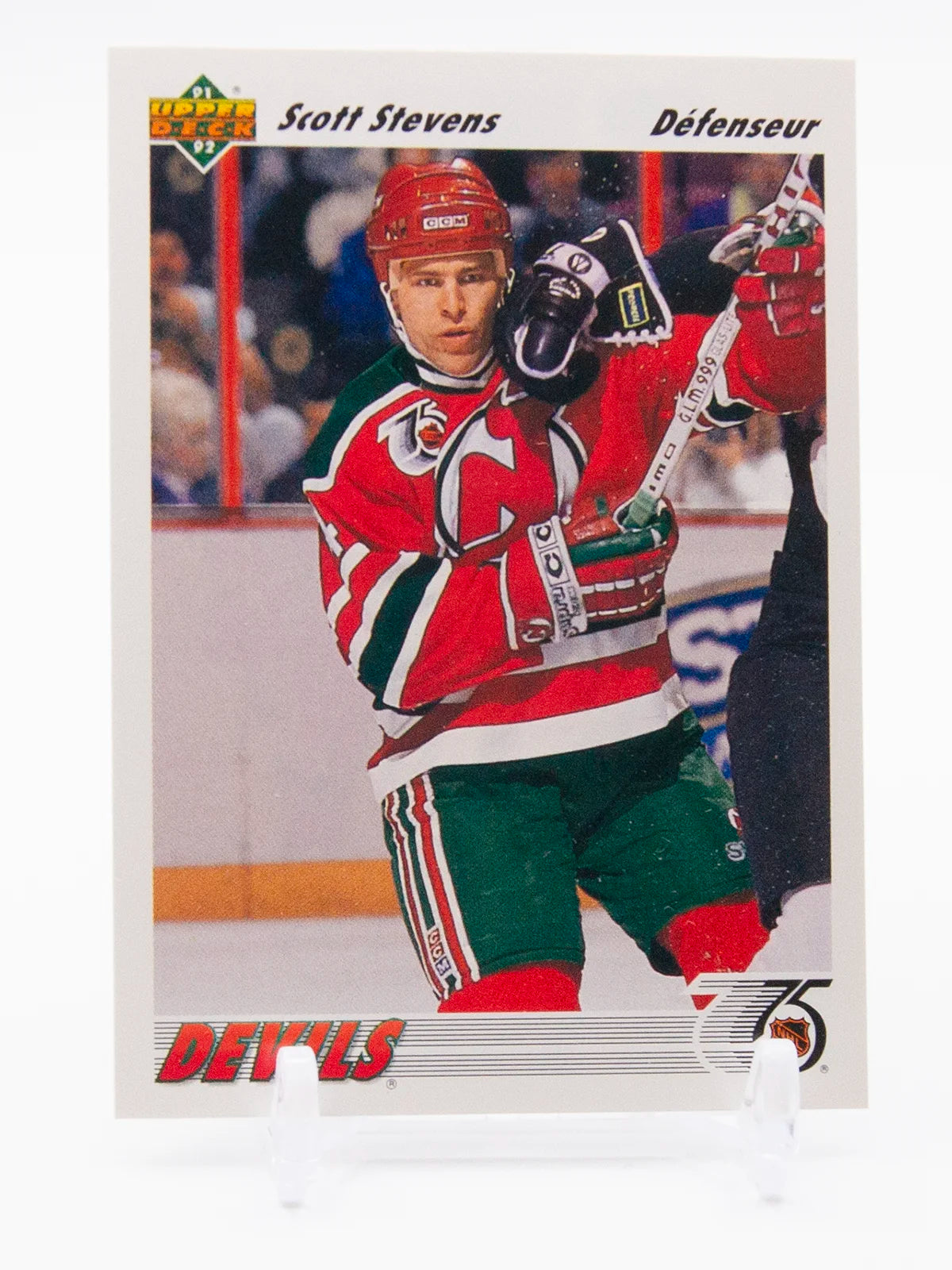 Scott Stevens Devils Upper Deck 1991-92 #539
