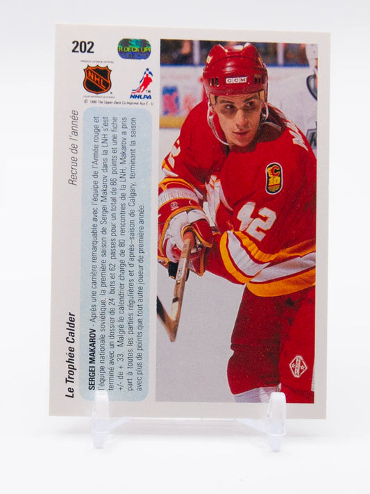 Sergei Makarov Flames Upper Deck 1990-91 #202