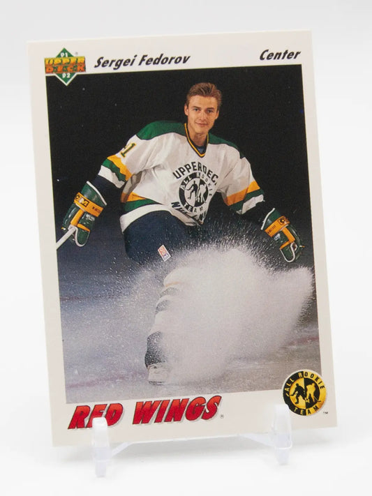 Sergei Fedorov Red Wings Upper Deck 1991-92 #40
