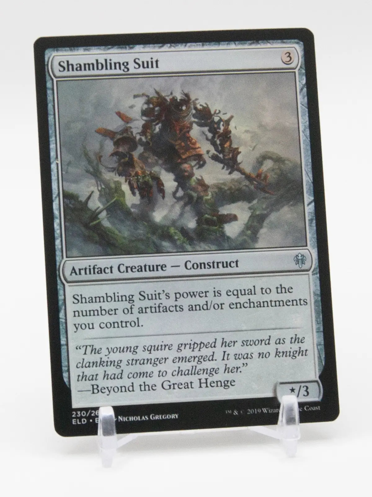 Shambling Suit 2019 MTG Throne of Eldraine #0230/269