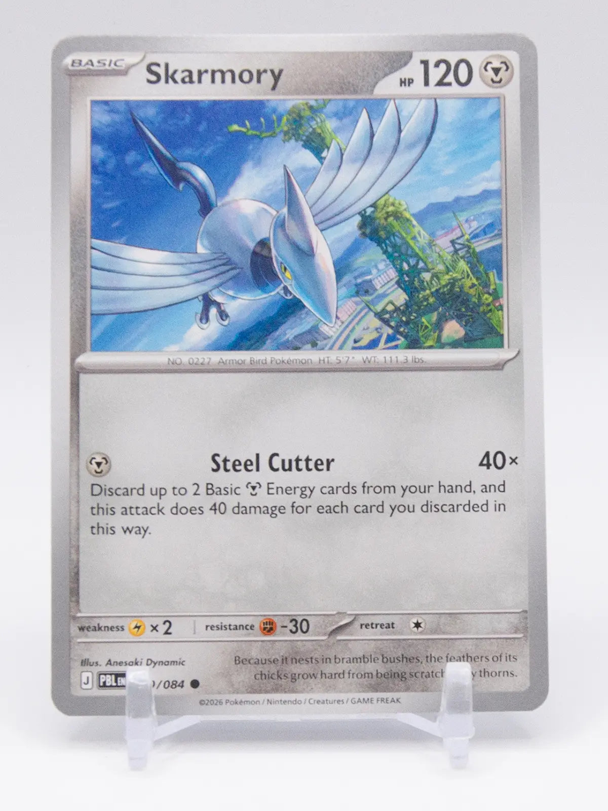 Skarmory 2026 Pokémon Pitch Black #060/084