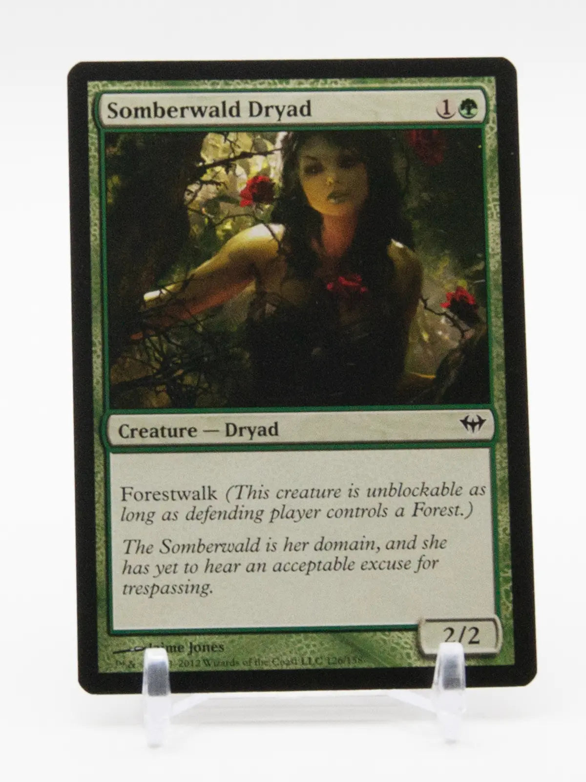 Somberwald Dryad 2012 MTG Dark Ascension #126/158