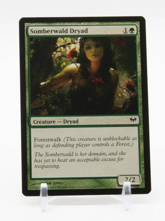Somberwald Dryad 2012 MTG Dark Ascension #126/158