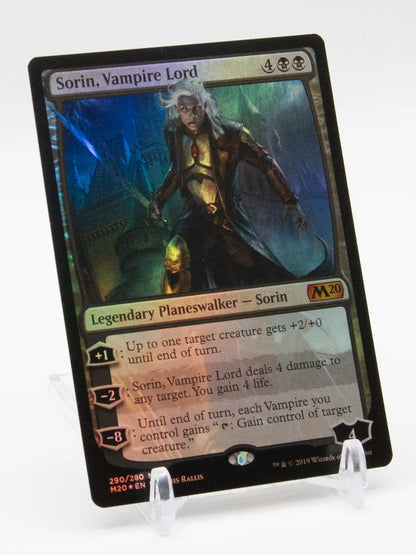 Sorin, Vampire Lord 2019 MTG M20 #290/280 Foil Stamp