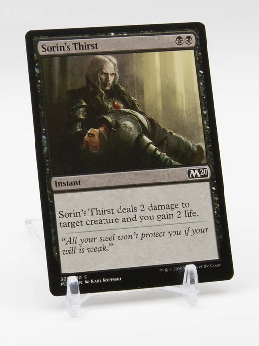 Sorin’s Thirst 2019 MTG M20 #322/280