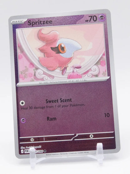 Spritzee 2026 Pokémon Perfect Order #035/088 (Reverse Holo)