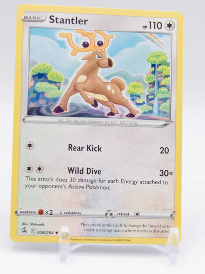 Stantler 2021 Pokémon Fusion Strike #208/264
