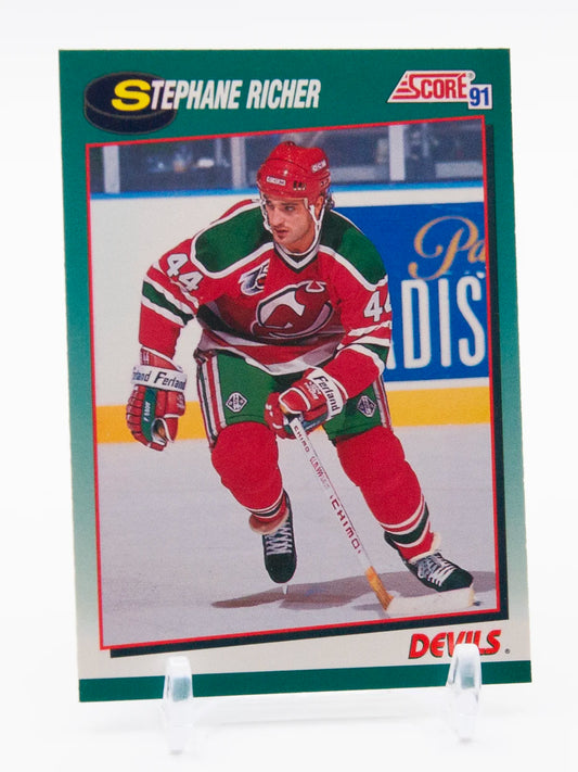 Stephane Richer Devils Score 1991-92 #31T