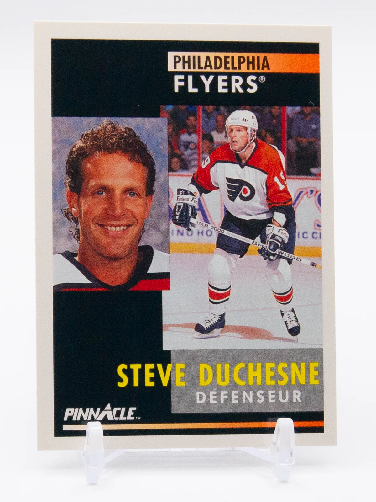 Steve Duchesne Flyers Pinnacle 1991-92 #42