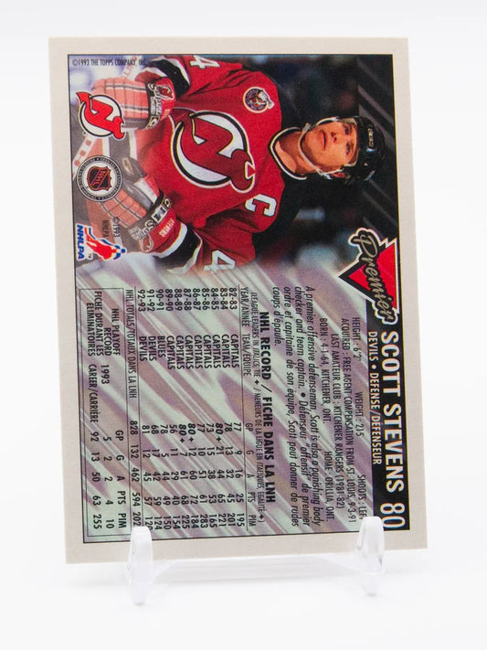 Scott Stevens Devils O-Pee-Chee Premier 1993-94 #80