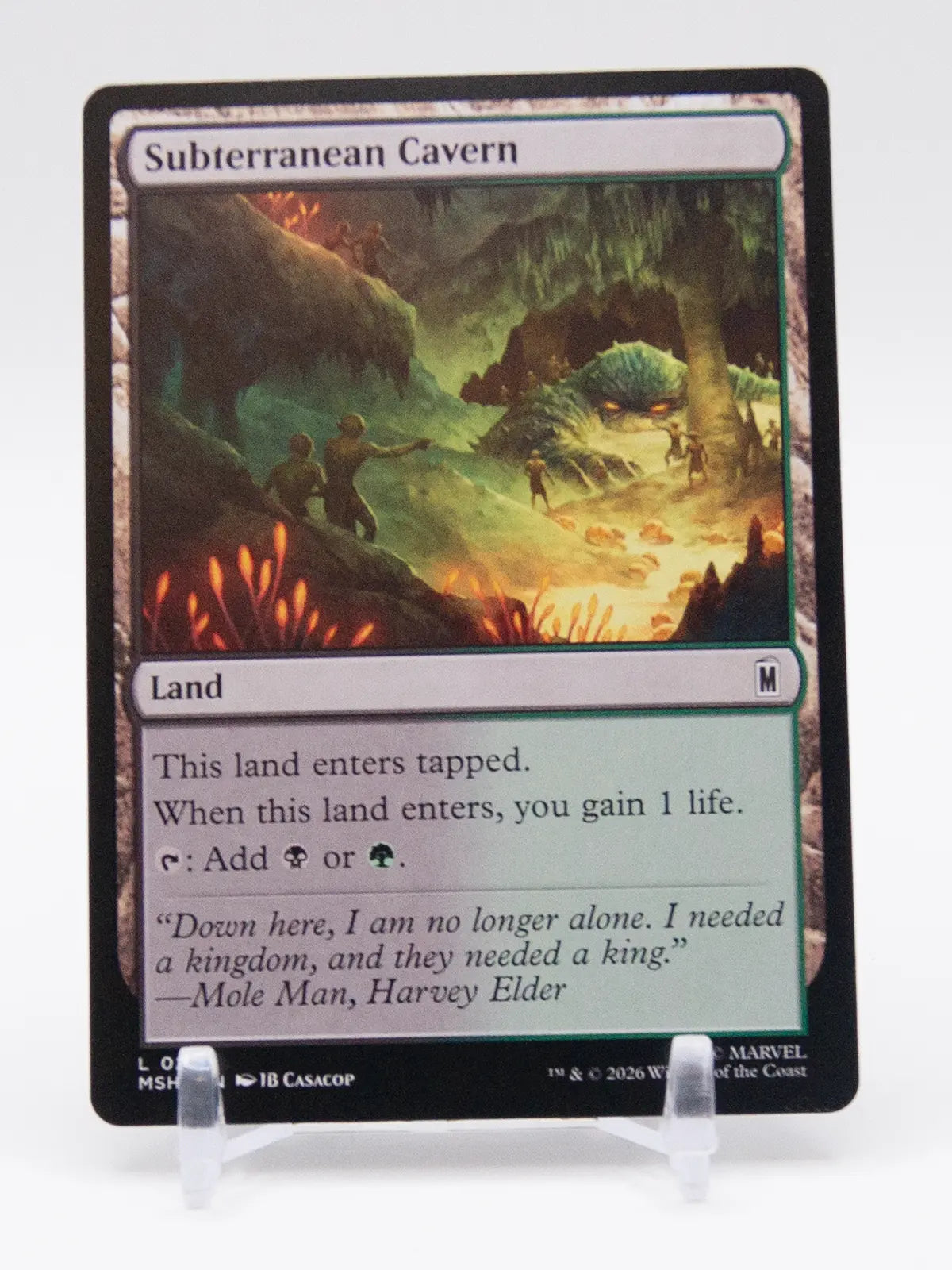 Subterranean Cavern 2026 MTG Marvel Super Heroes #273