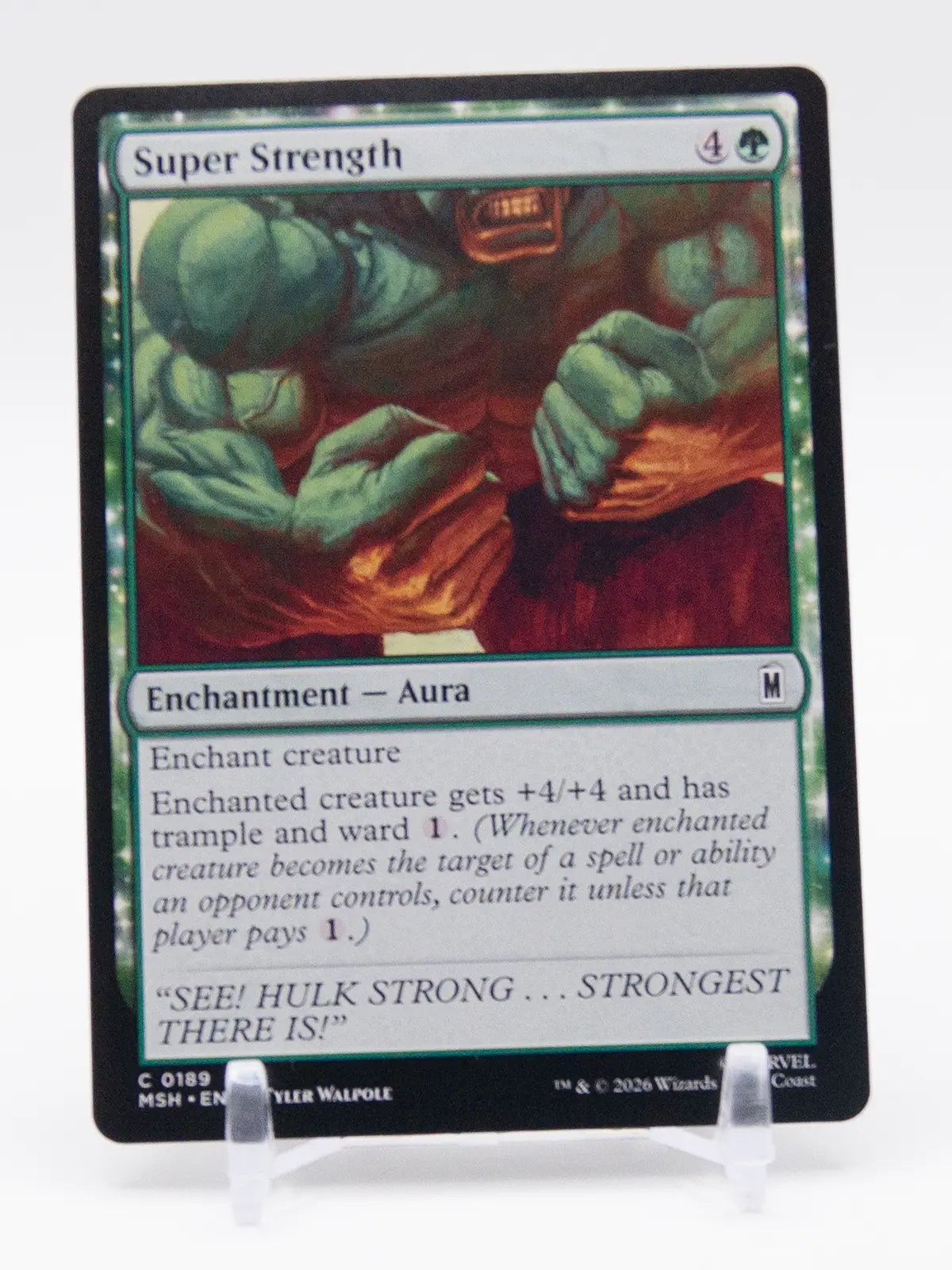 Super Strength 2026 MTG Marvel Super Heroes #189