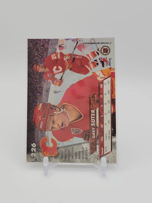 Gary Suter Flames Fleer Ultra 1993 #226