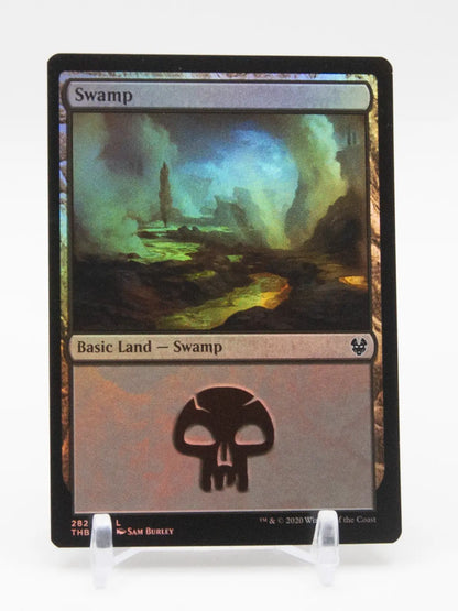 Swamp 2020 MTG Theros Beyond Death #282 Foil
