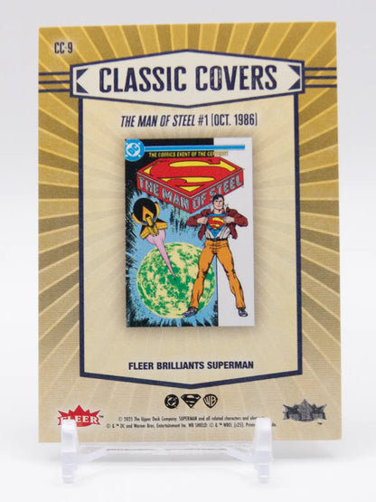 THE MAN OF STEEL #1 (1986) 2015 DC Comics Classic Covers Fleer #CC-9