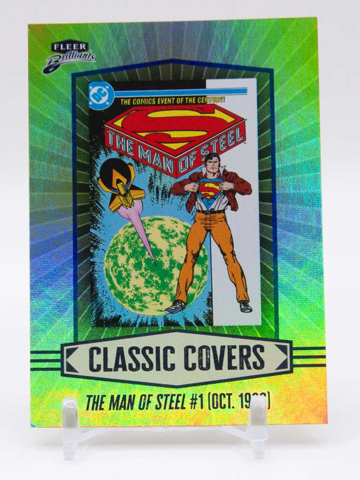 THE MAN OF STEEL #1 (1986) 2015 DC Comics Classic Covers Fleer #CC-9