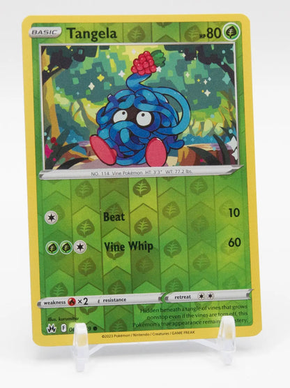 Tangela 2023 Pokémon Crown Zenith #004/159 (Reverse Holo)