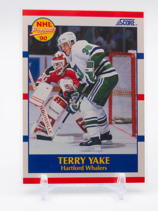 Terry Yake Whalers Score 1990 #419