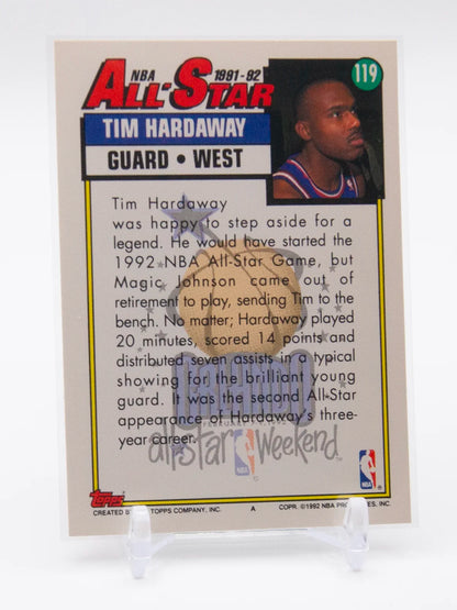 Tim Hardaway Golden State Topps 1991-92 #119