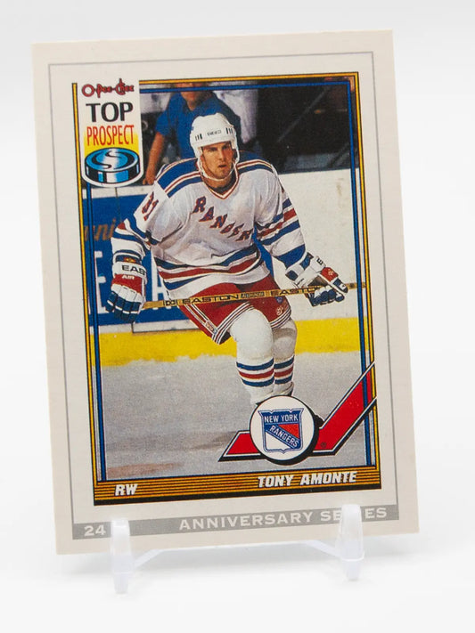 Tony Amonte Rangers O-Pee-Chee 25th Anniversary 1992-93 #24