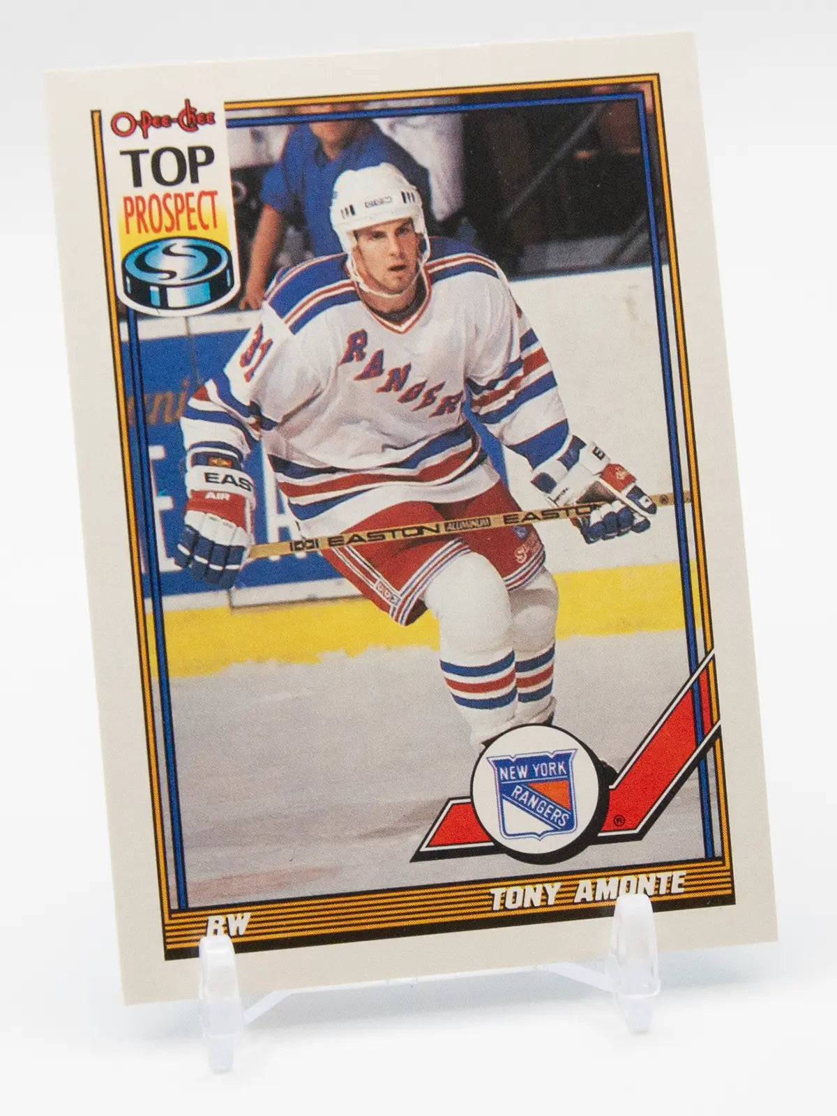 Tony Amonte Rangers O-Pee-Chee Rookie 1991-92 #26
